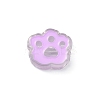 Transparent Acrylic European Beads OACR-CJC0006-03E-1
