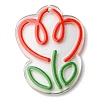 Transparent Acrylic Pendants MACR-Q160-02A-1