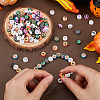Christmas/Halloween Theme 300Pcs Handmade Polymer Clay Beads CLAY-SP0001-01A-3