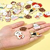 28Pcs 10 Styles Alloy Enamel Pendants ENAM-FS0003-09-9