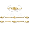 Ion Plating(IP) 304 Stainless Steel Faceted Rectangle Link Chains CHS-E012-03G-2