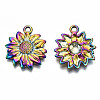 Rainbow Color Alloy Pendants PALLOY-S180-029-RS-2