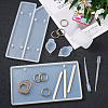 DIY Doorplate Silicone Mold Kits DIY-TA0008-32-5