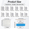 1 Bag Plastic Nail Art Stickers MRMJ-CP0001-57A-2