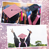 Square EVA Glitter Graduation Cap Topper Stickers DIY-WH20053-05E-4