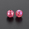 Transparent Crackle Acrylic Beads MACR-S373-66-L02-3