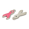 (Defective Closeout Sale: Bubble) Alloy Enamel Pendants LS-ENAM-XCP0001-15P-3