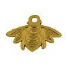 Tibetan Style Alloy Bees Pendants TIBEP-2902-AG-RS-2