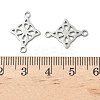 304 Stainless Steel Viking Knot Connector Charms X-STAS-G361-03P-3