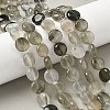 Natural Green Rutilated Quartz Beads Strands G-F790-H01-03-1