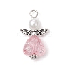 60Pcs Transparent Acrylic Pendants PALLOY-JF03897-3