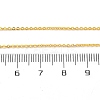 1.5MM Brass Cable Chain Necklace Making NJEW-D302-75G-3