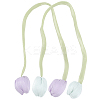 12Pcs 2 Colors Cloth Double-head Tulip Ornament Accessories FIND-CY0001-39-7