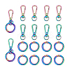 10Pcs Alloy Swivel Clasps DIY-PH0031-48-6