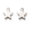 Non-Tarnish 201 Stainless Steel Charms STAS-B001-14B-P-1