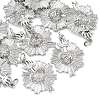 SHEGRACE Brass Micro Pave Clear Cubic Zirconia Pendants XGRQ2C491-405P-1