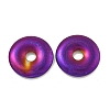 Electroplated Synthetic Non-Magnetic Hematite Pendants G-C136-04F-1