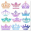 PET Plastic Hollow Out Drawing Painting Stencils Templates DIY-WH0244-290-1