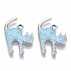 Eco-Friendly Zinc Alloy Pendants FIND-N048-45C-NR-1