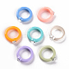 Opaque Acrylic Finger Rings RJEW-T016-06-2