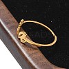 304 Stainless Steel Cuff Rings for Women RJEW-D285-01G-A-5