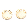 304 Stainless Steel Charms Cabochon Settings STAS-Y001-11G-2