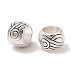Tibetan Style Zinc Alloy Beads X-TIBEB-R063-014AS-RS-1