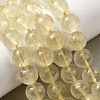 Natural Lemon Quartz(Heated) Beads Strands G-G286-A04-10mm-01-1