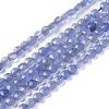 Natural Tanzanite Beads Strands G-I249-A29-1