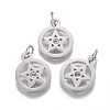 316 Surgical Stainless Steel Charms STAS-L242-04P-1
