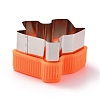 304 Stainless Steel Kennel Shaped Cookie Candy Food Cutters Molds DIY-I076-02P-3