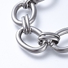 Tarnish Resistant 304 Stainless Steel Chain Bracelets LS-BJEW-F407-01-P-2