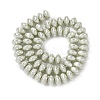 Electroplate Opaque Glass Imitation Pearl Beads Strands LS-EGLA-H113-04B-2
