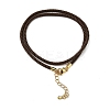 Nylon Milan Cord Necklace Making MAK-M028-01G-10-2