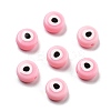 Opaque Printed Acrylic Beads OACR-G038-04D-1