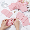 Velvet Jewelry Flap Pouches ABAG-WH0038-43G-3