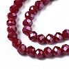 Electroplate Glass Beads Strands LS-EGLA-A034-P2mm-A13-3
