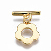 Brass Toggle Clasps X-KK-T063-95G-NF-1