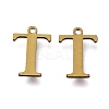 PVD Vacuum Plating  304 Stainless Steel Charms STAS-H112-T-AB-1