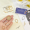 10Pcs 2 Colors Ion Plating(IP) 304 Stainless Steel Toggle Clasps STAS-SC0010-68A-3