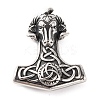 316 Surgical Stainless Steel Big Pendants STAS-Z073-09AS-1