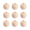 Unfinished Wood Beads WOOD-PH0008-17-WH-1