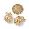 304 Stainless Steel Teardrop Stud Earrings EJEW-B108-07G-5