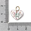 Printing 304 Stainless Steel Pendants STAS-K304-12A-G-3
