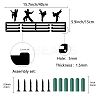 Fashion Iron Medal Hanger Holder Display Wall Rack ODIS-WH0021-075-3