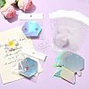 40Pcs Paper Jewelry Display Cards CDIS-FS0001-32D-6