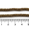 Electroplated Synthetic Non-magnetic Hematite Beads Strands G-H020-M01-16-4