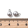 ABS Plastic Imitation Pearl Pendants FIND-H052-01C-02P-3