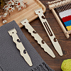 1 Set Wood Tapestry Woven Combs DIY-FG0007-01-5