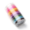10 Rolls 10 Colors Flat Elastic Crystal String Set EW-YW0001-10-7
